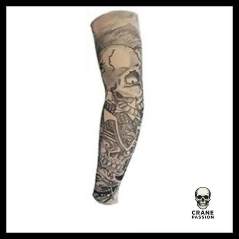 Fausse Manche Tatoo Tête de Mort